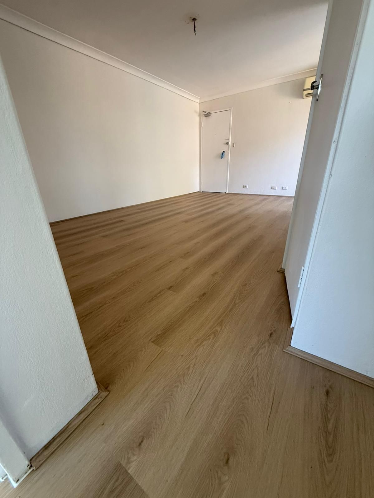 basement finished with rug