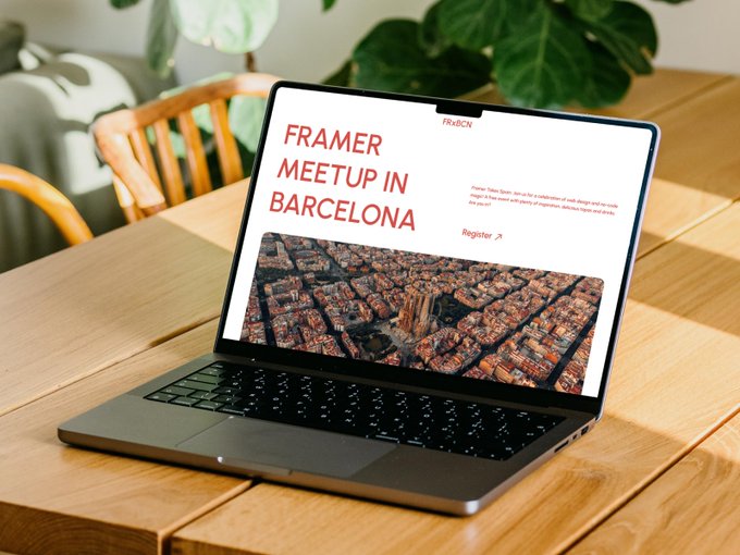 framer website web tasarım