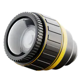 Free 3D camera lens icon