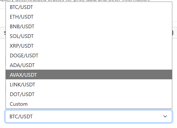 Currency Pair dropdown expanded, showing the list of available trading pairs