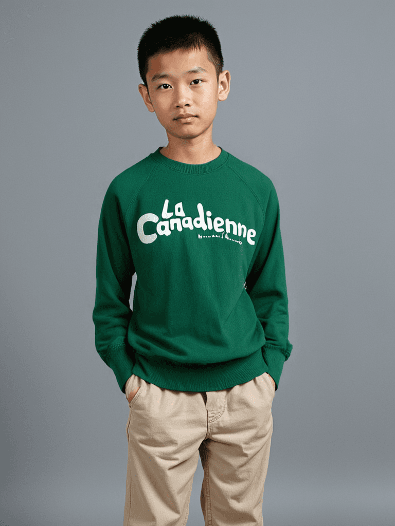 AI generated asian kid