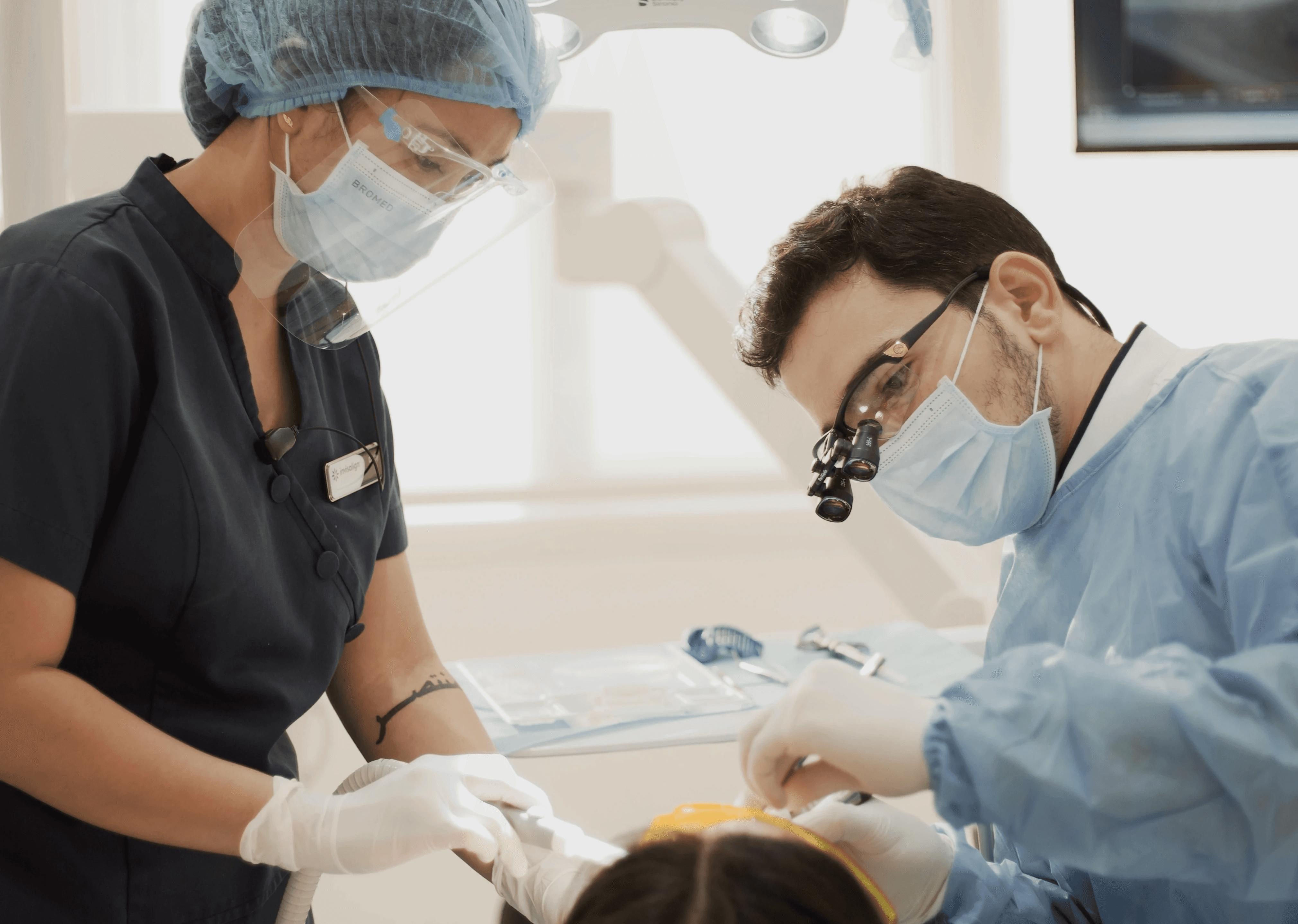 dental implant surgery at the invisalign center in dubai