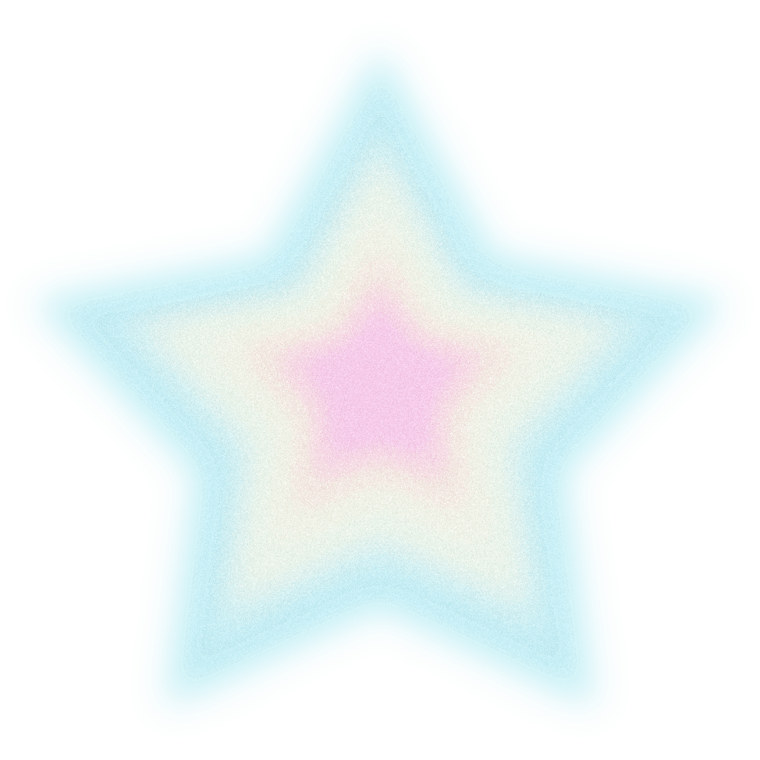 sticker star coloful png