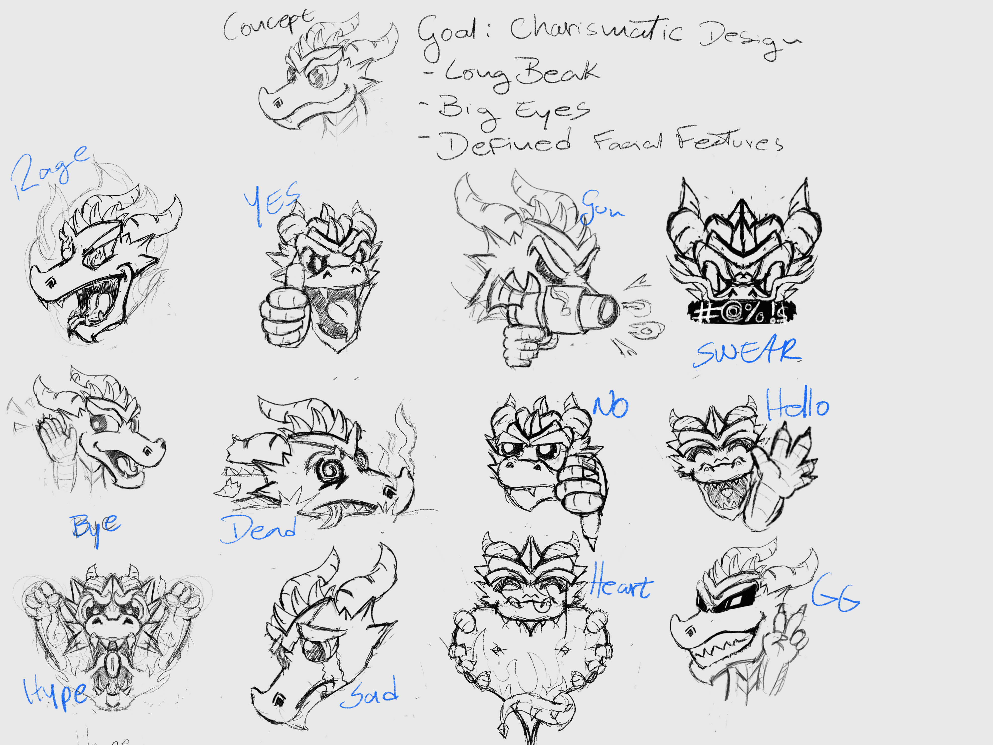 First preview of Logic’s coordinated custom emote concepts from January 24, 2025