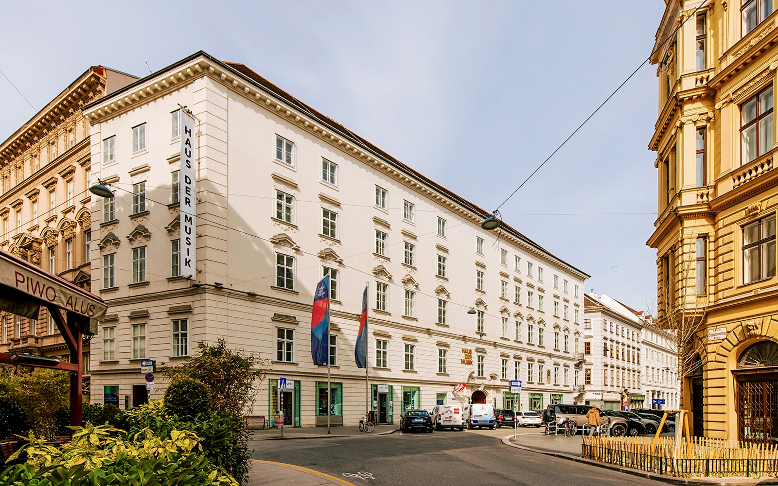 在维也纳音乐之家举行的古典音乐会演出。图库图片 2。