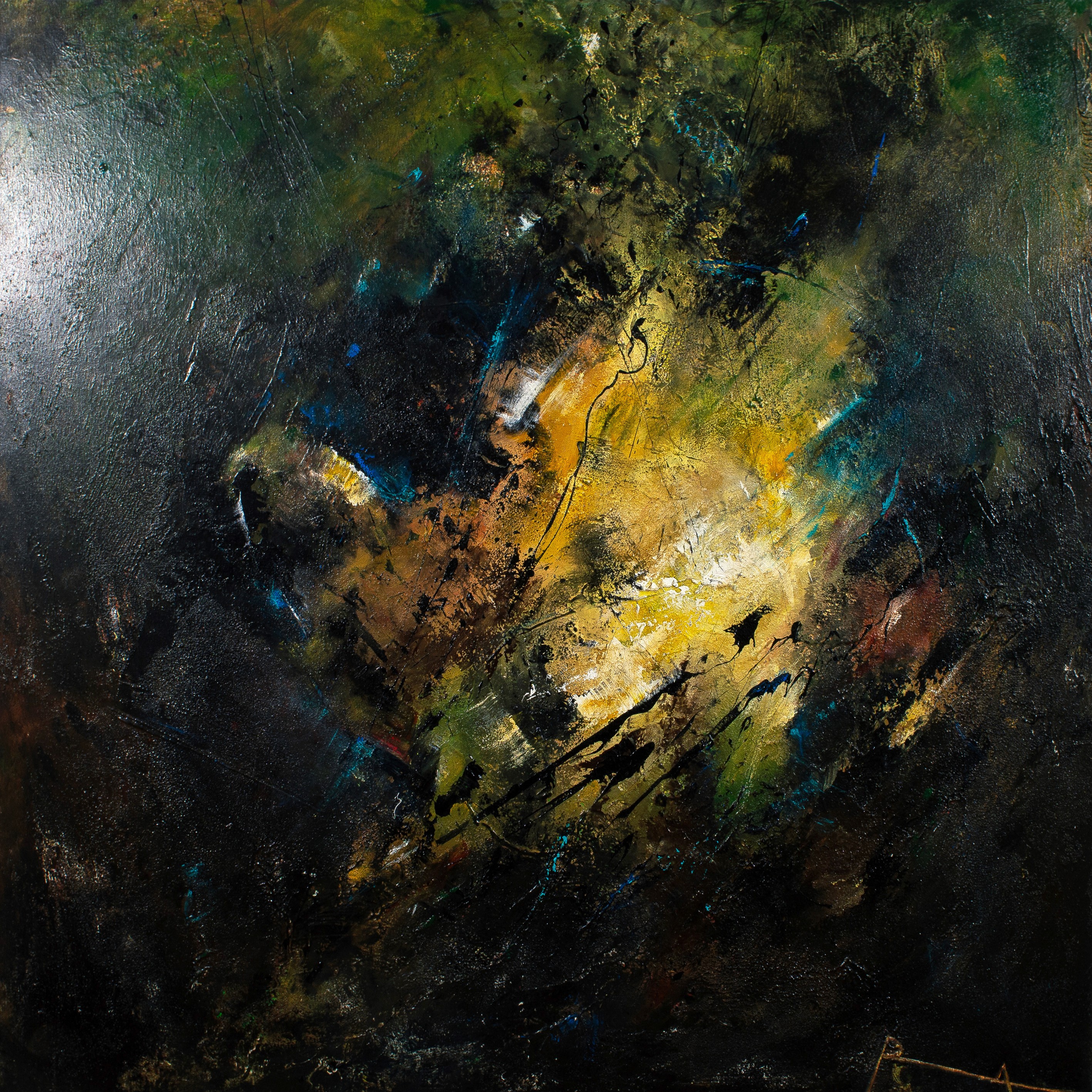 Empreintes de vie II - 100x100cm - 2015