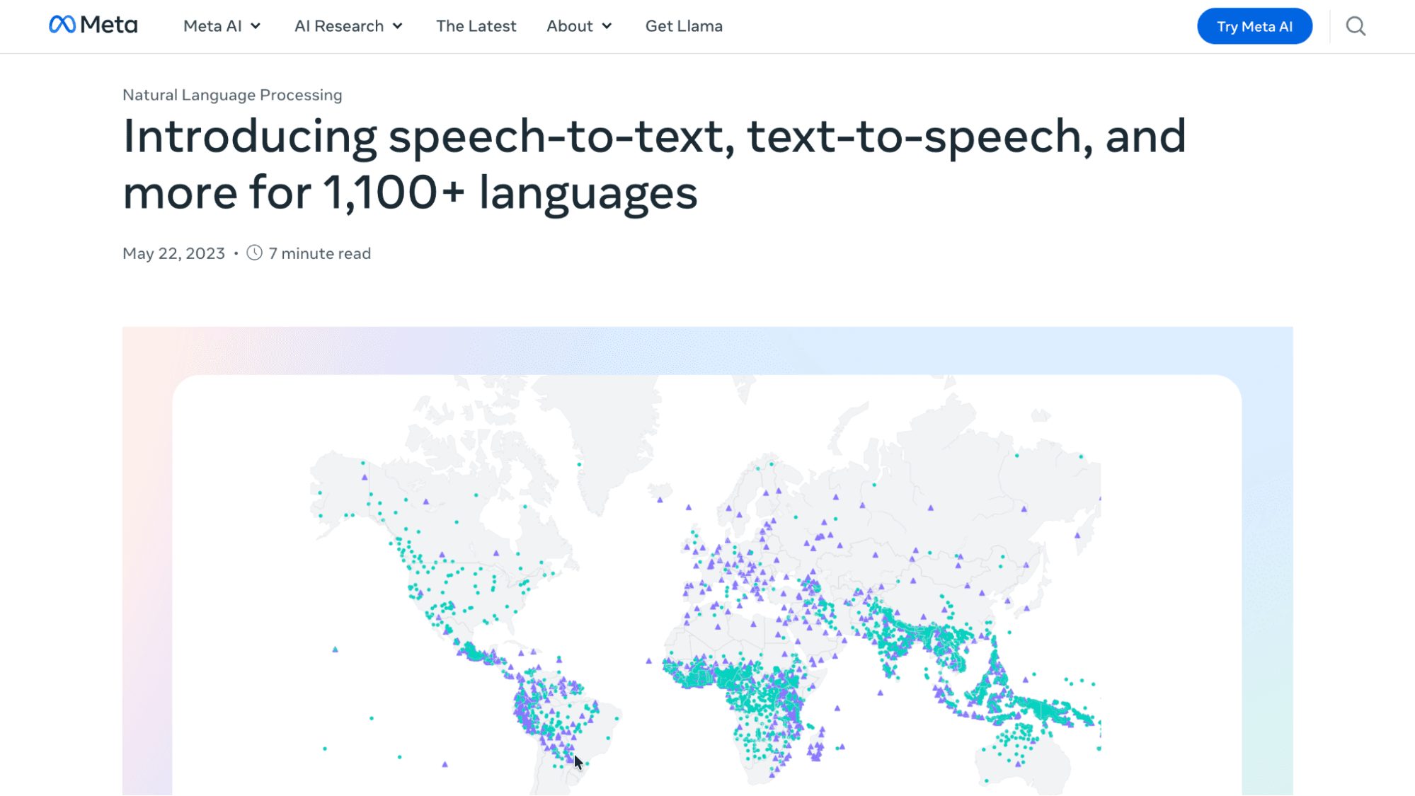 Meta’s MMS (Massively Multilingual Speech)