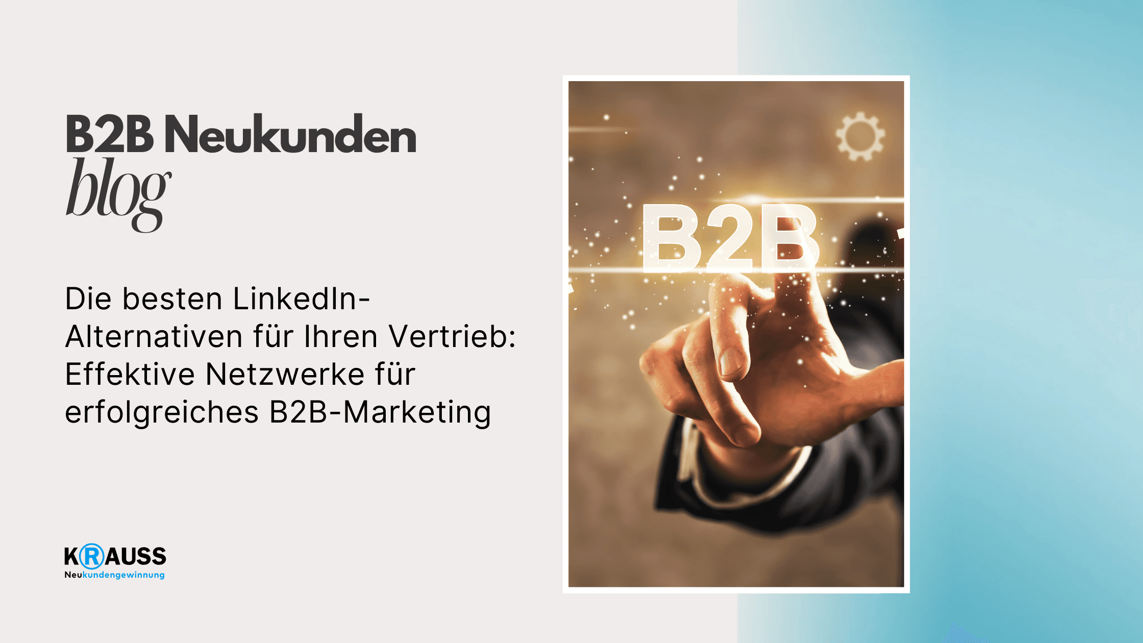 Die besten LinkedIn-Alternativen für Ihren Vertrieb: Effektive Netzwerke für erfolgreiches B2B-Marketing