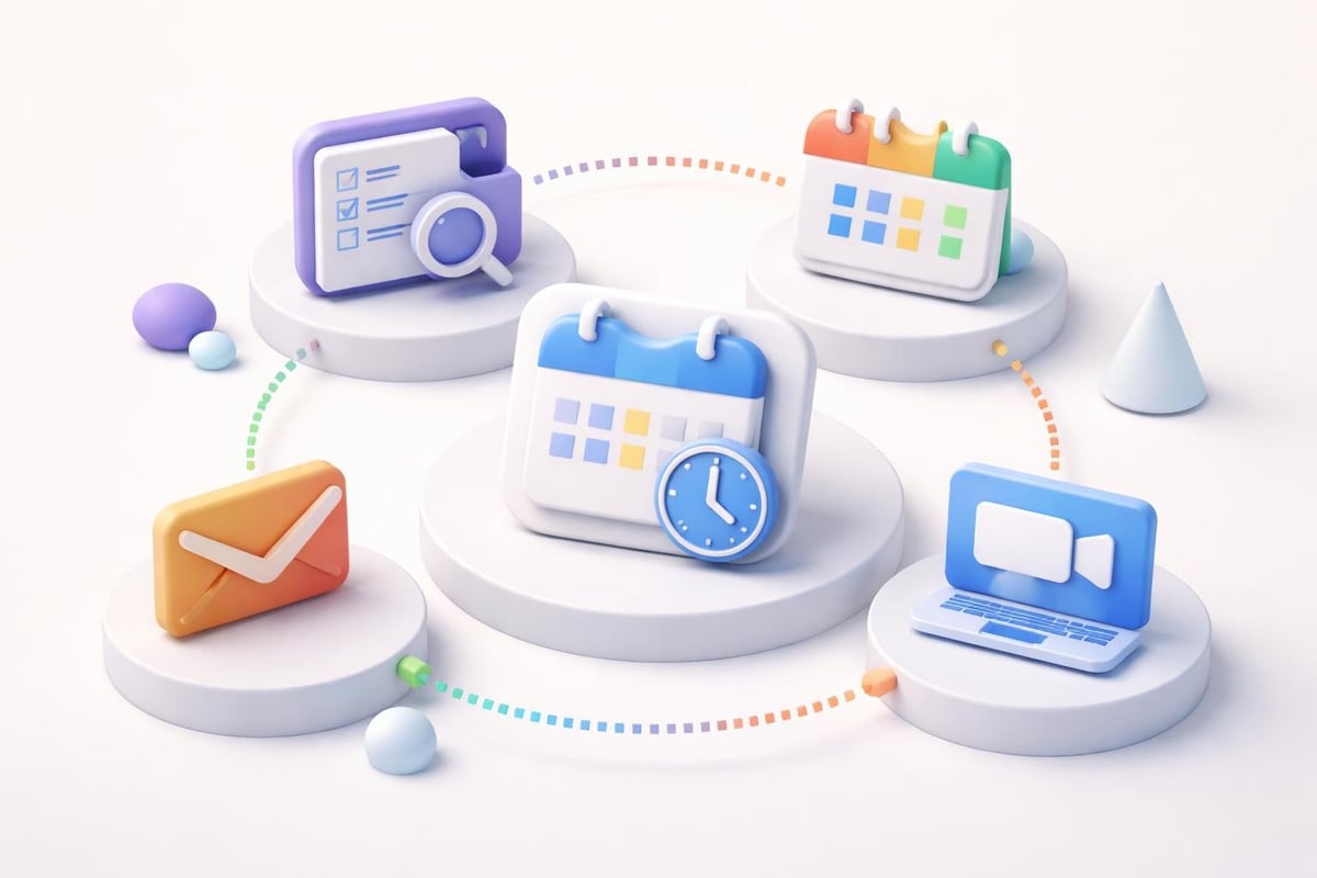 Interview booking technology stack integration