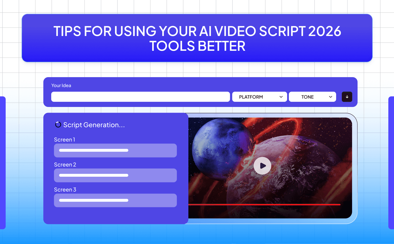 Tips for using your AI video script 2026 tools better - AI Script Writer Tools