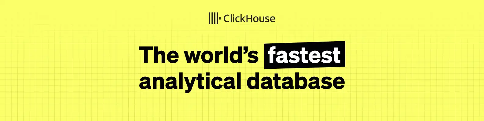 ClickHouse Banner
