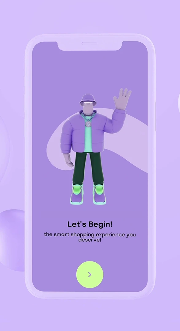 Creative UI UX and website design interface concept