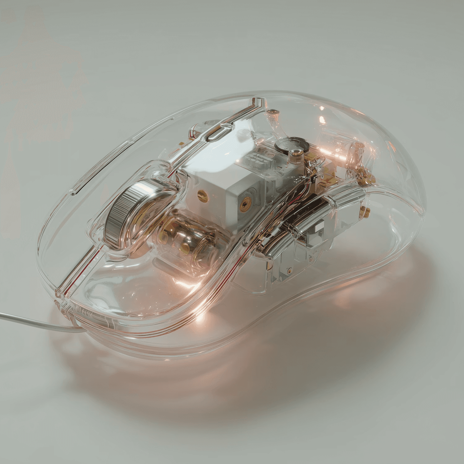 Transparent mouse