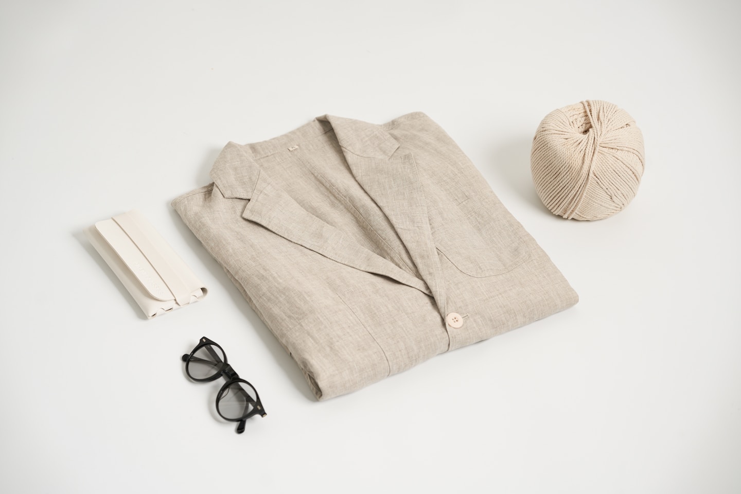 Core pieces, folded flat