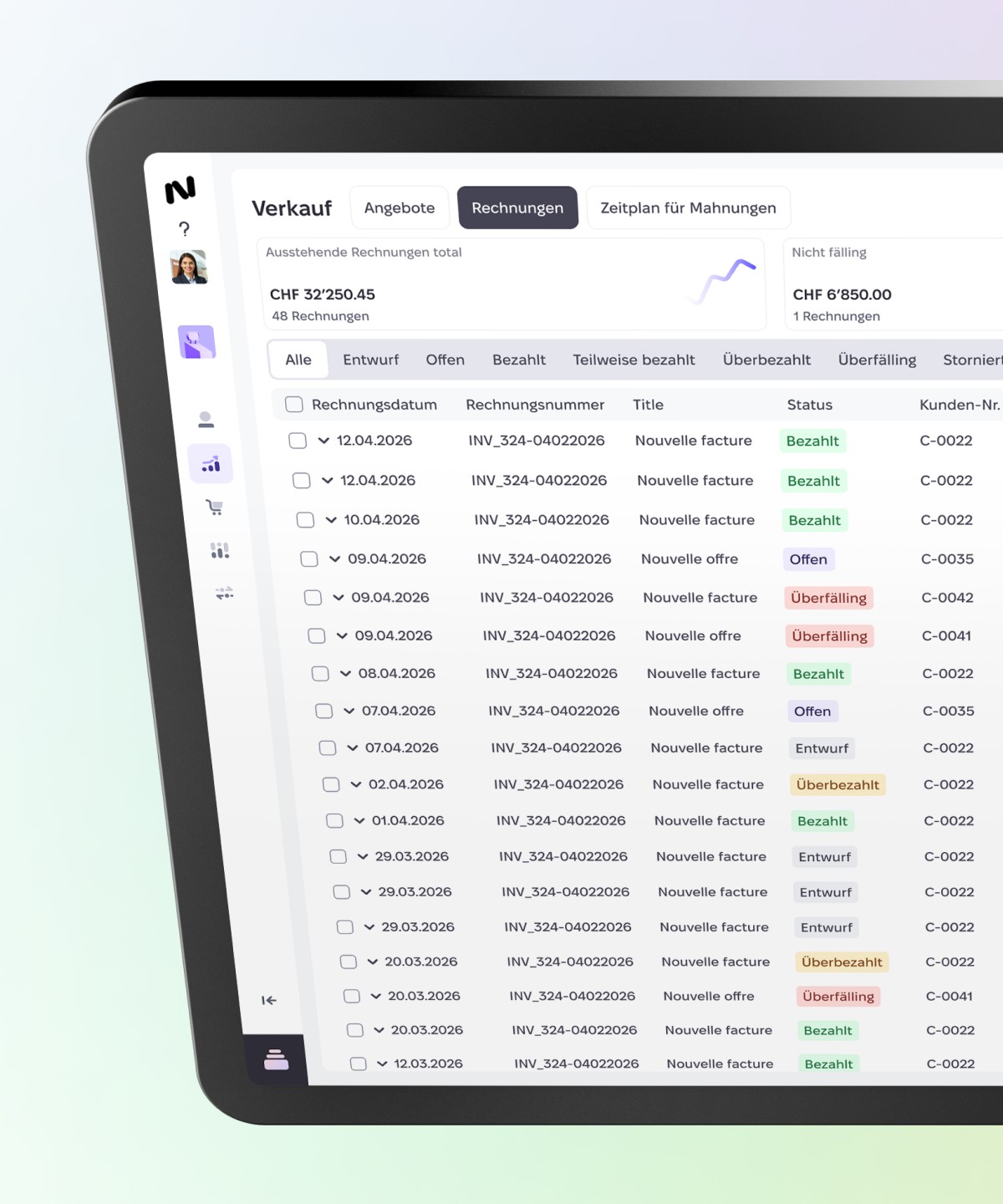 Automatische Zahlungsabwicklung