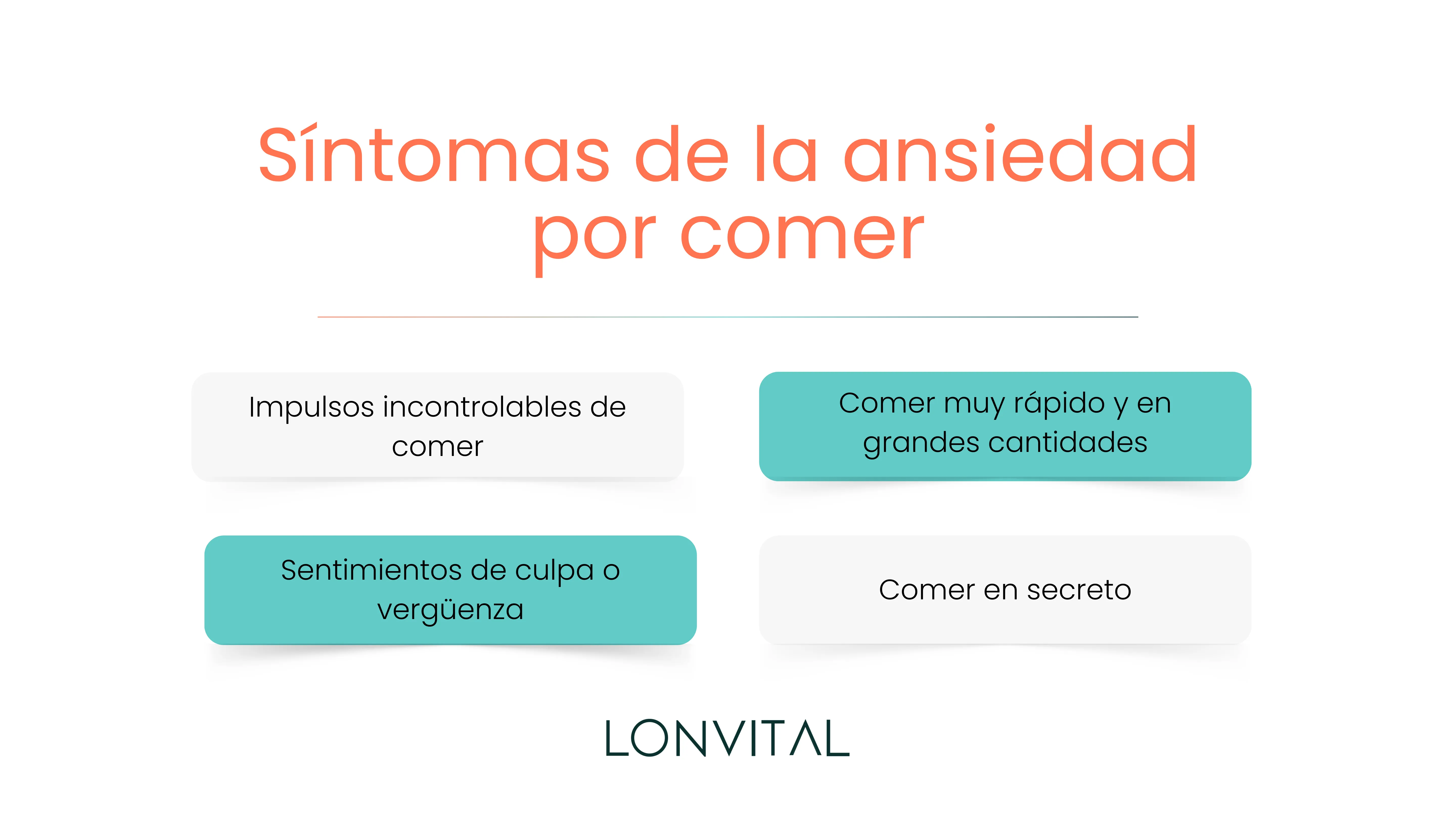 Síntomas de la ansiedad por comer