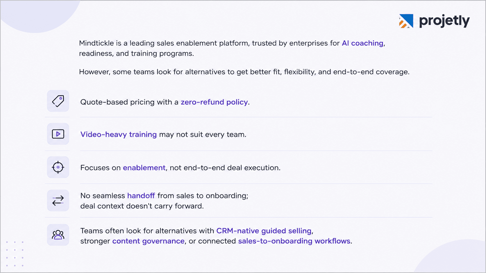 Why Teams Look for a Mindtickle Alternative