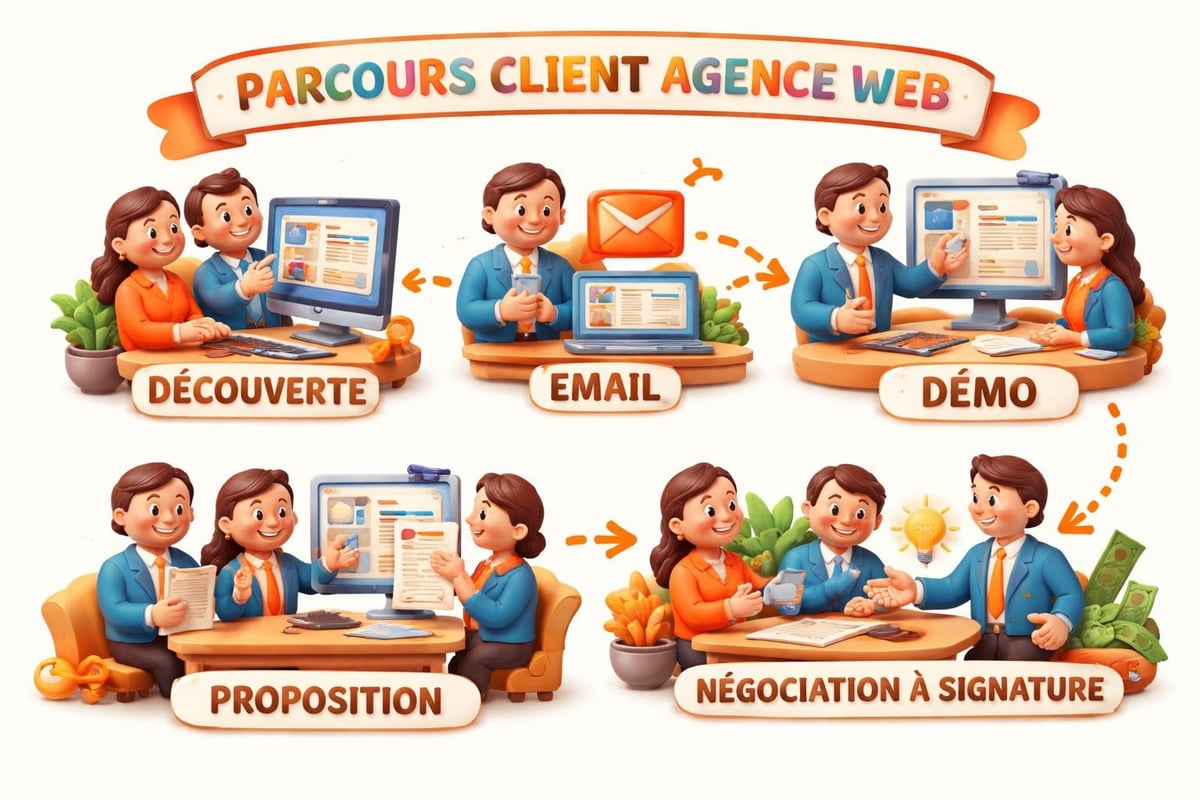 Parcours client multi-touch