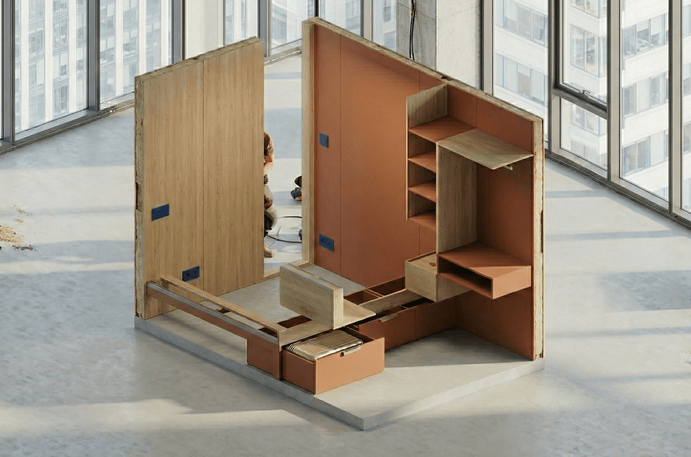 white bed linen on bed