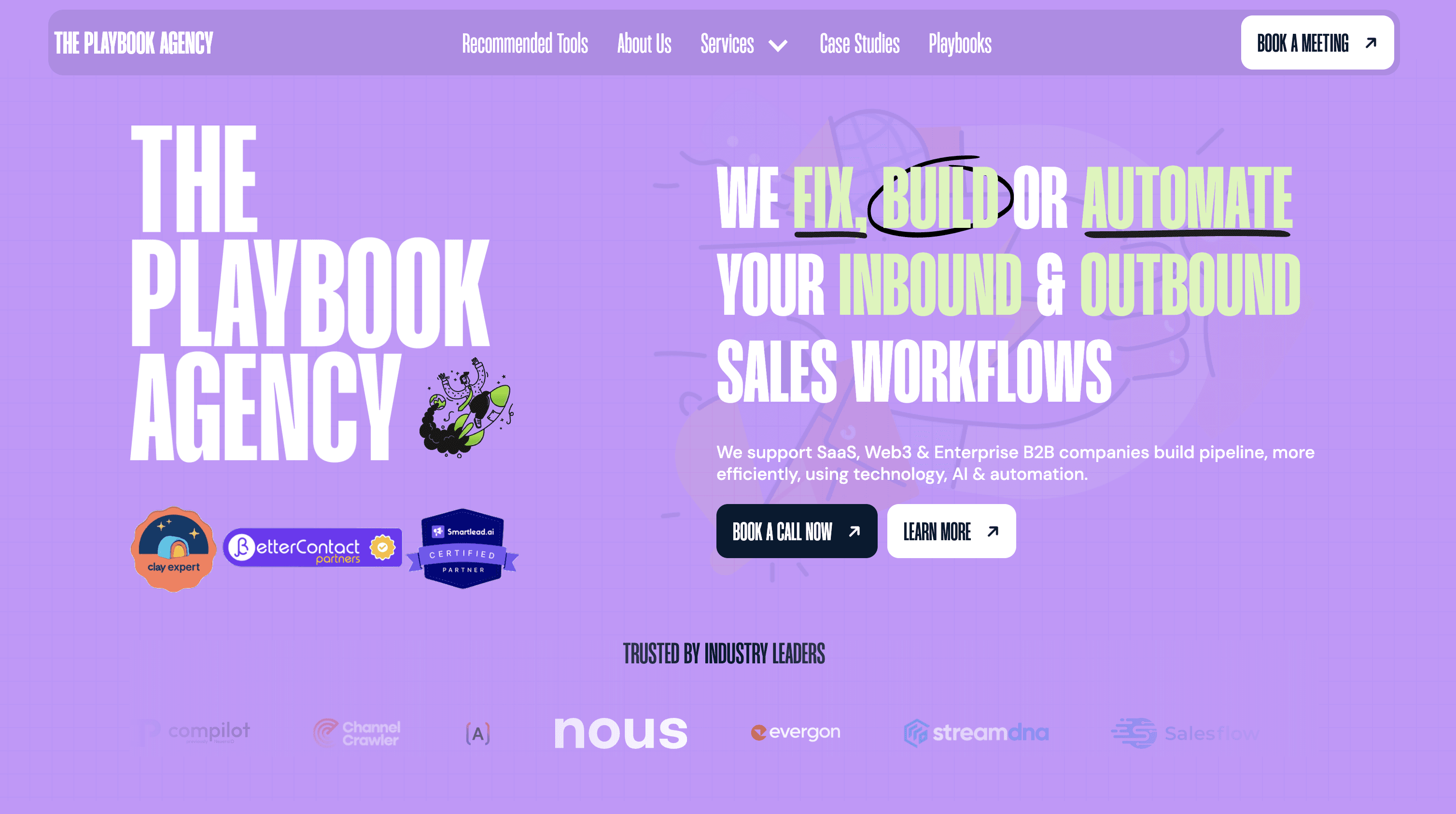 The Playbook Agency: Sales automation and GTM agency