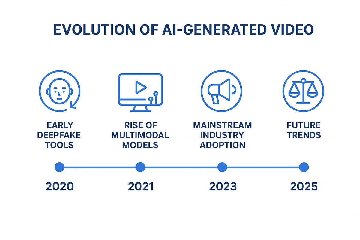 The Evolution of AI-Generated Video: 2020–2025