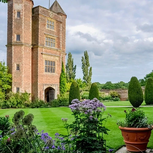 Hartingtons heritage tours, gardens of england tour location godlinton house derbyshire england. tower