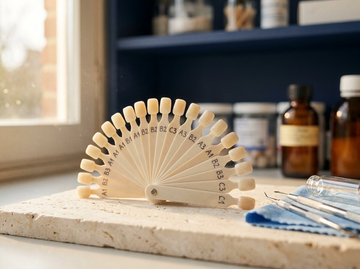 Shade ceramics on the lab shelf