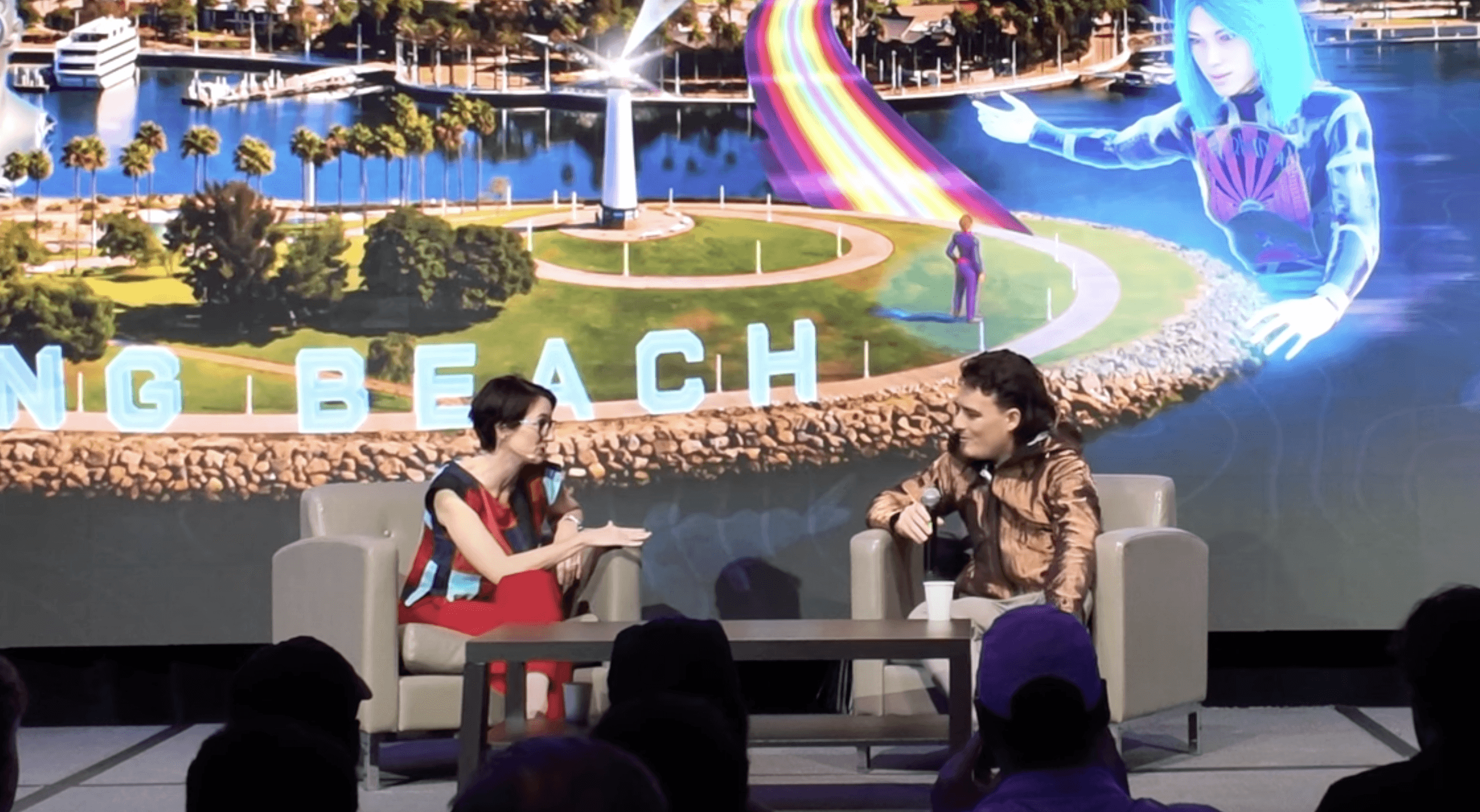 Stephanie Riggs & Palmer Luckey