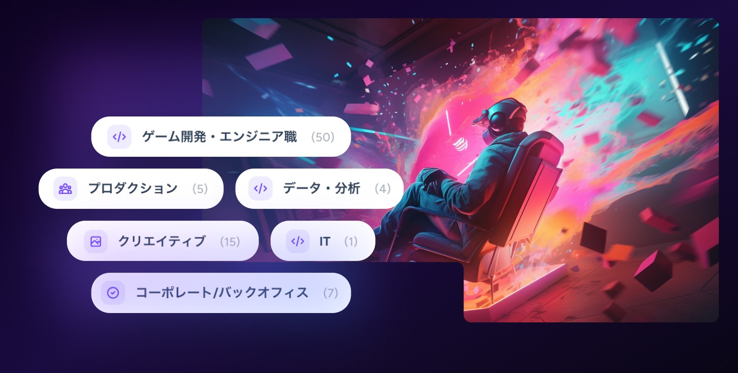 Creator World job categories