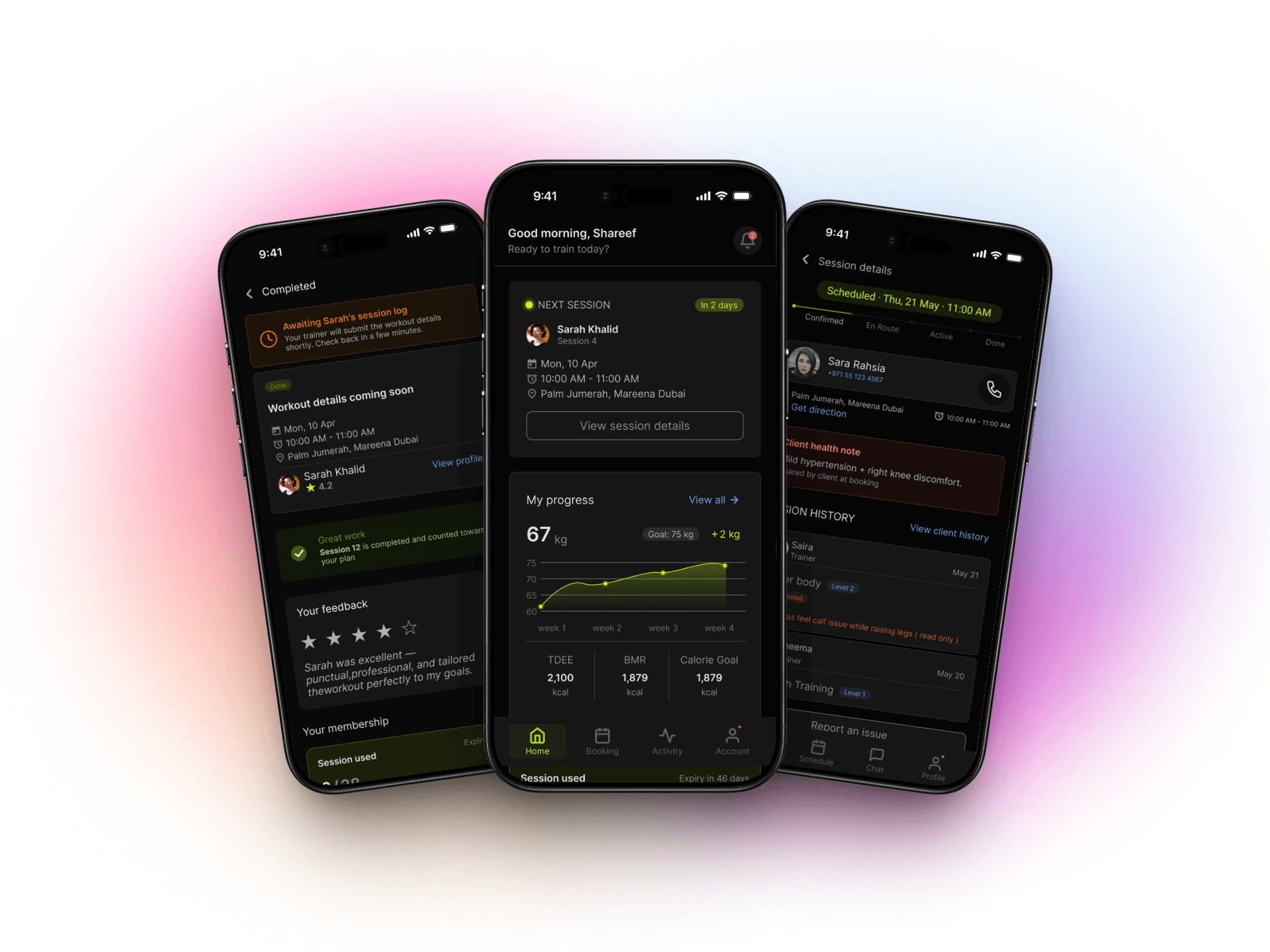 LeFit Iphone screens