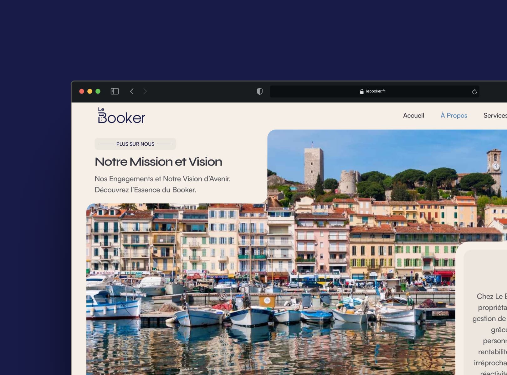 Mockup Le Booker - Evan Laulom
