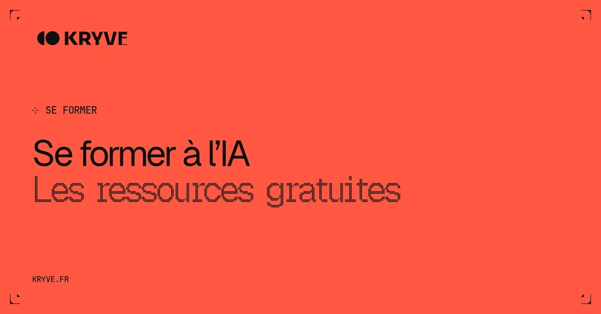 Se former à l’IA — Les ressources gratuites