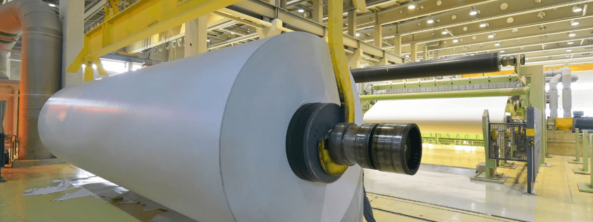 a large machine with a lot of papers on it