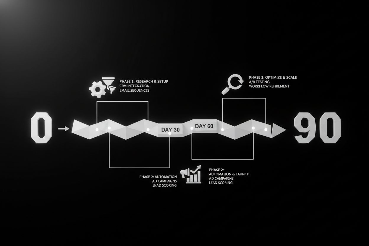 90-day implementation timeline
