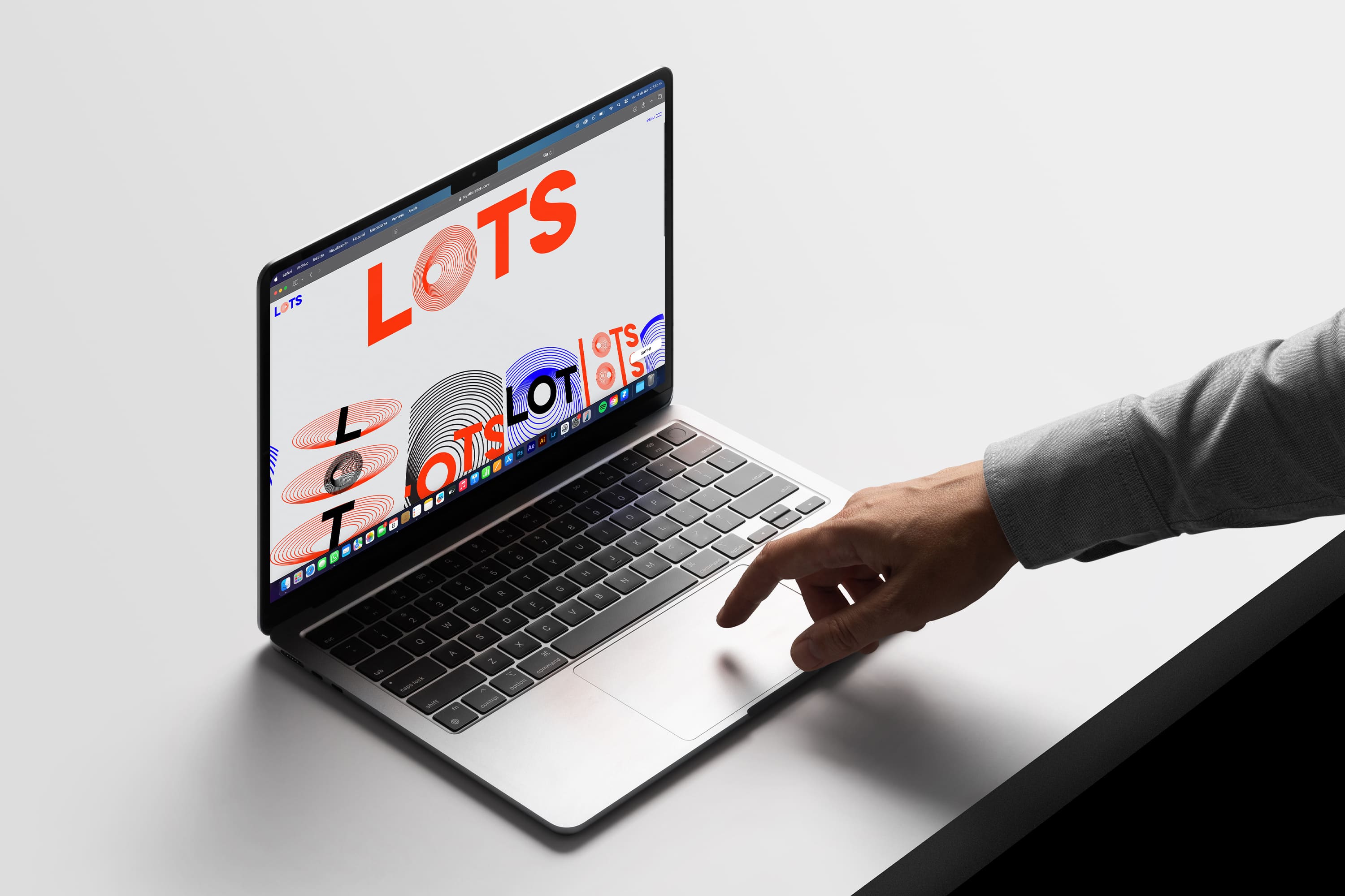 lots hotel webpage desktop