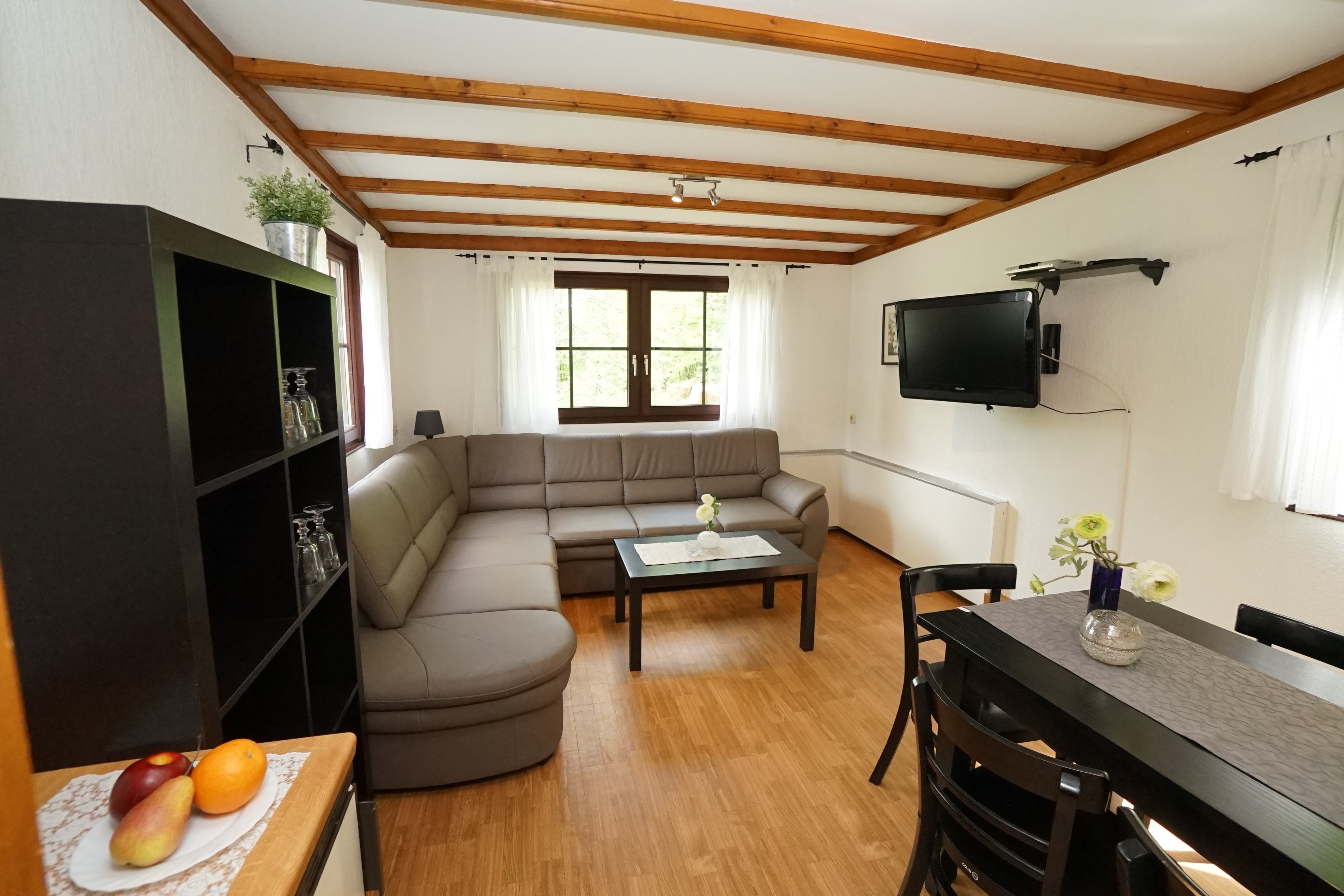 Living and dining room