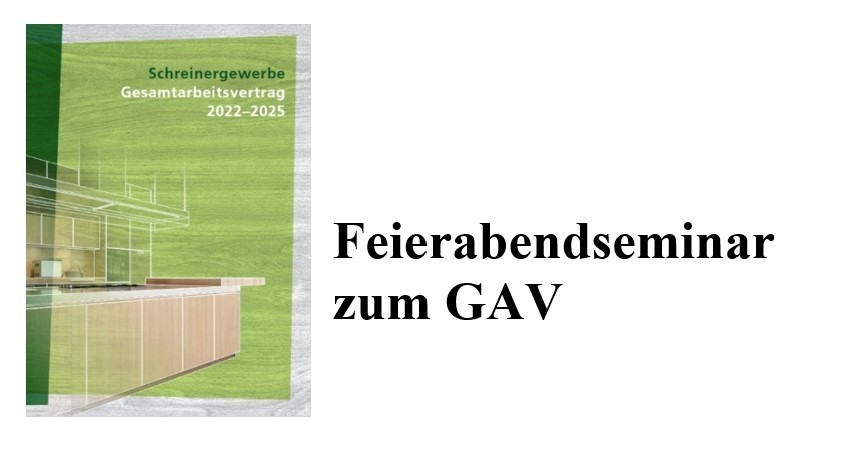 Logo Feierabendseminar zum GAV