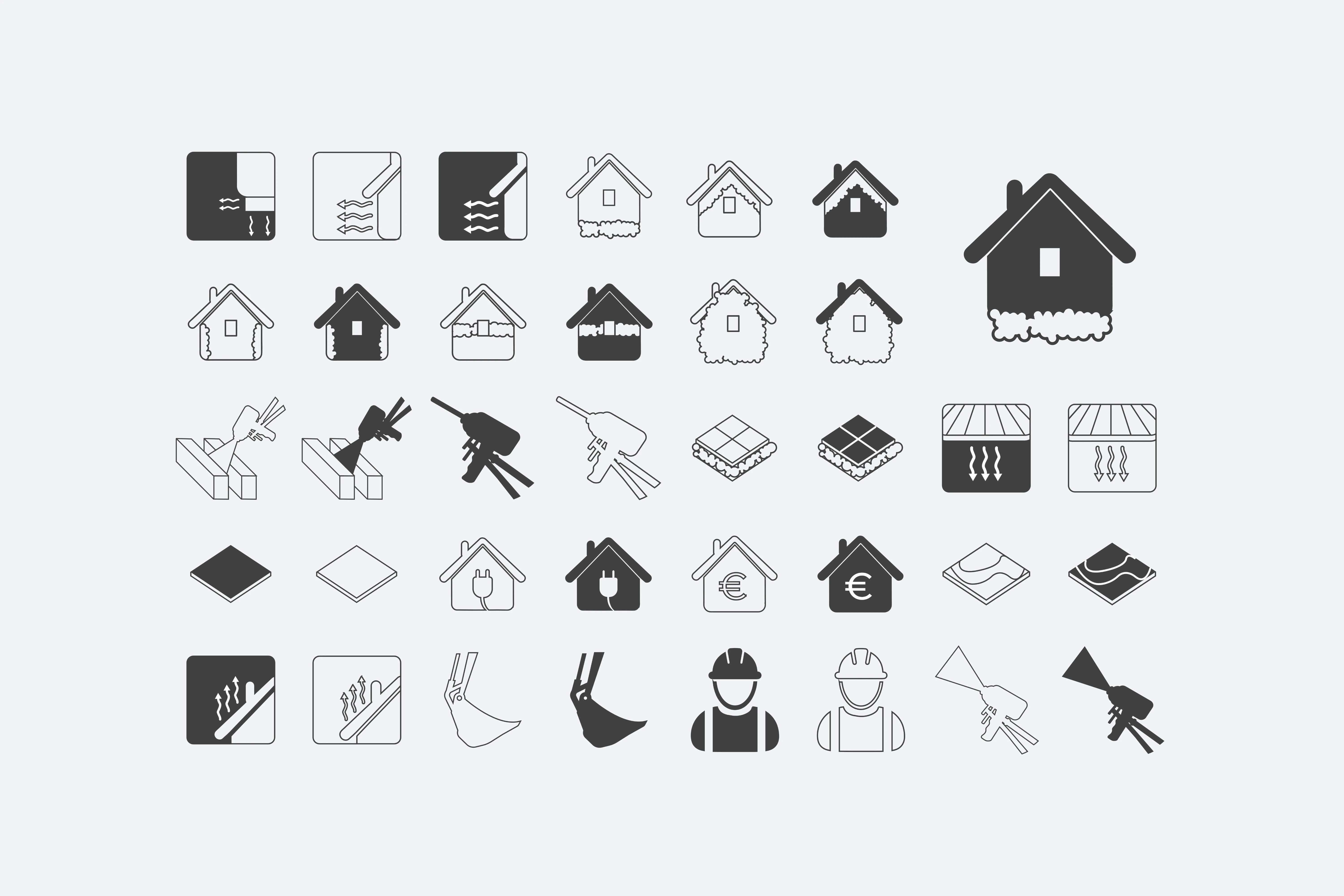 Eesti varaehitus Icon Pack design PUR Vaht