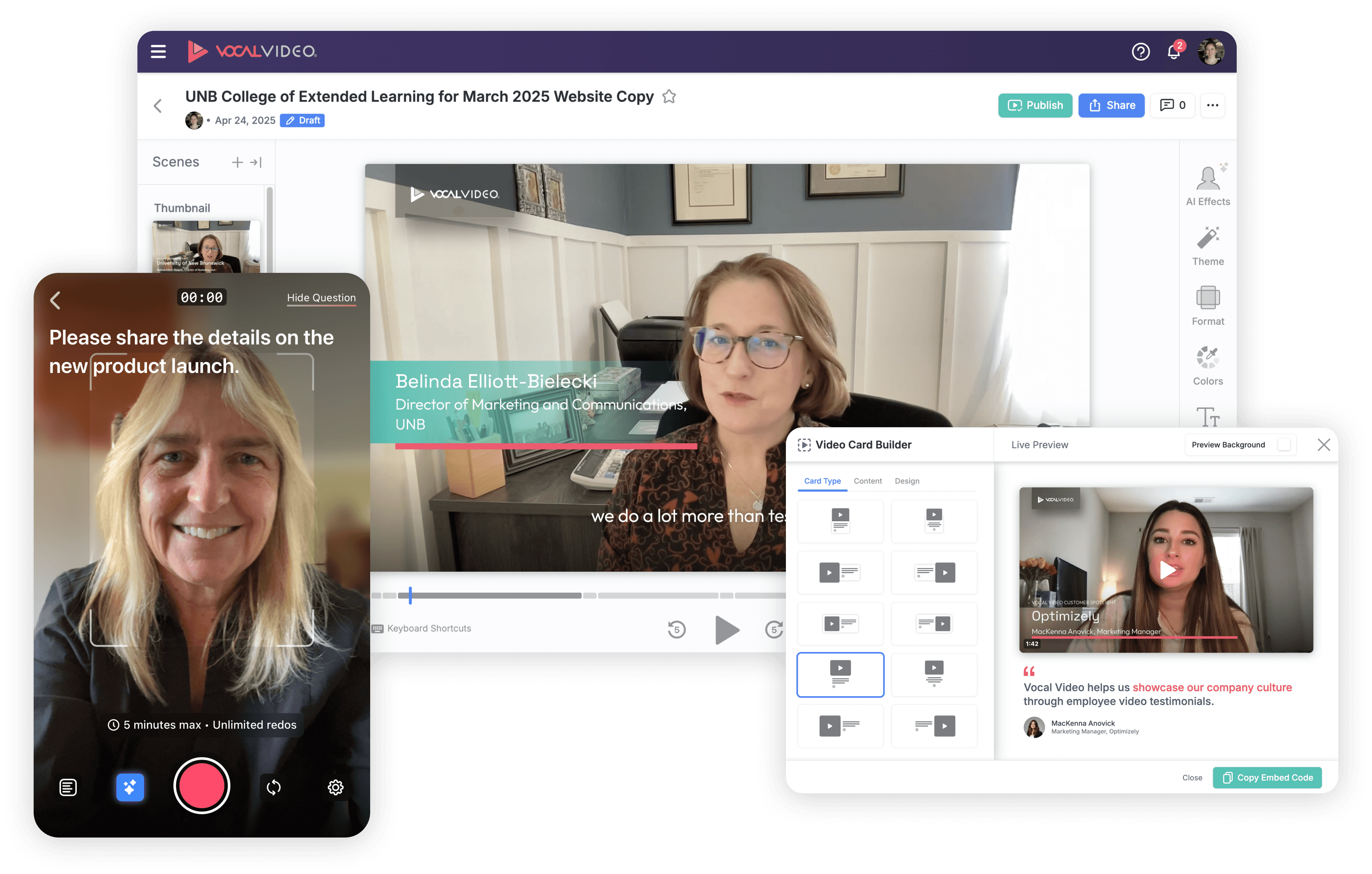 internal comms video software