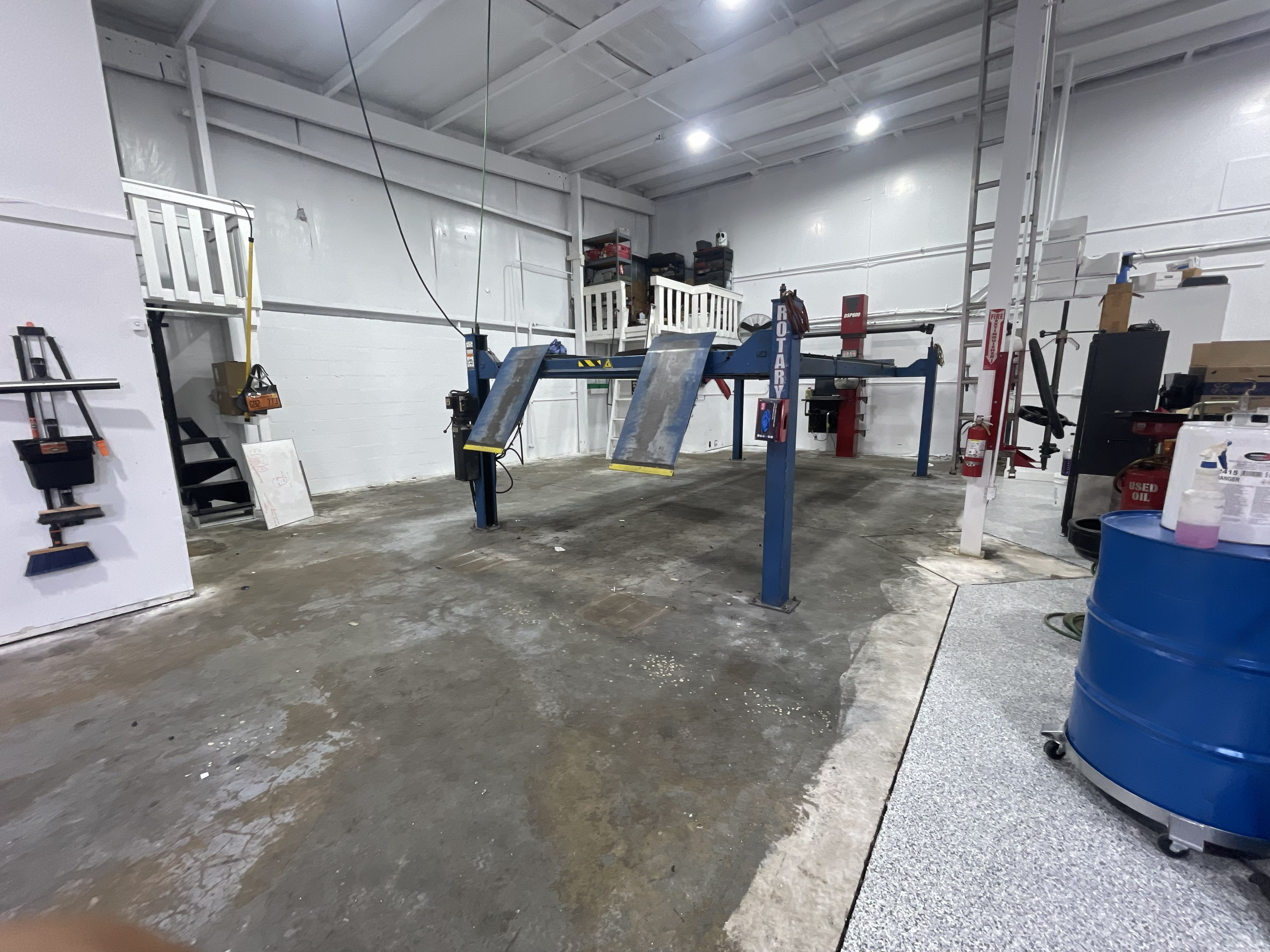 Finished Melbourne Auto Center Gravel floor