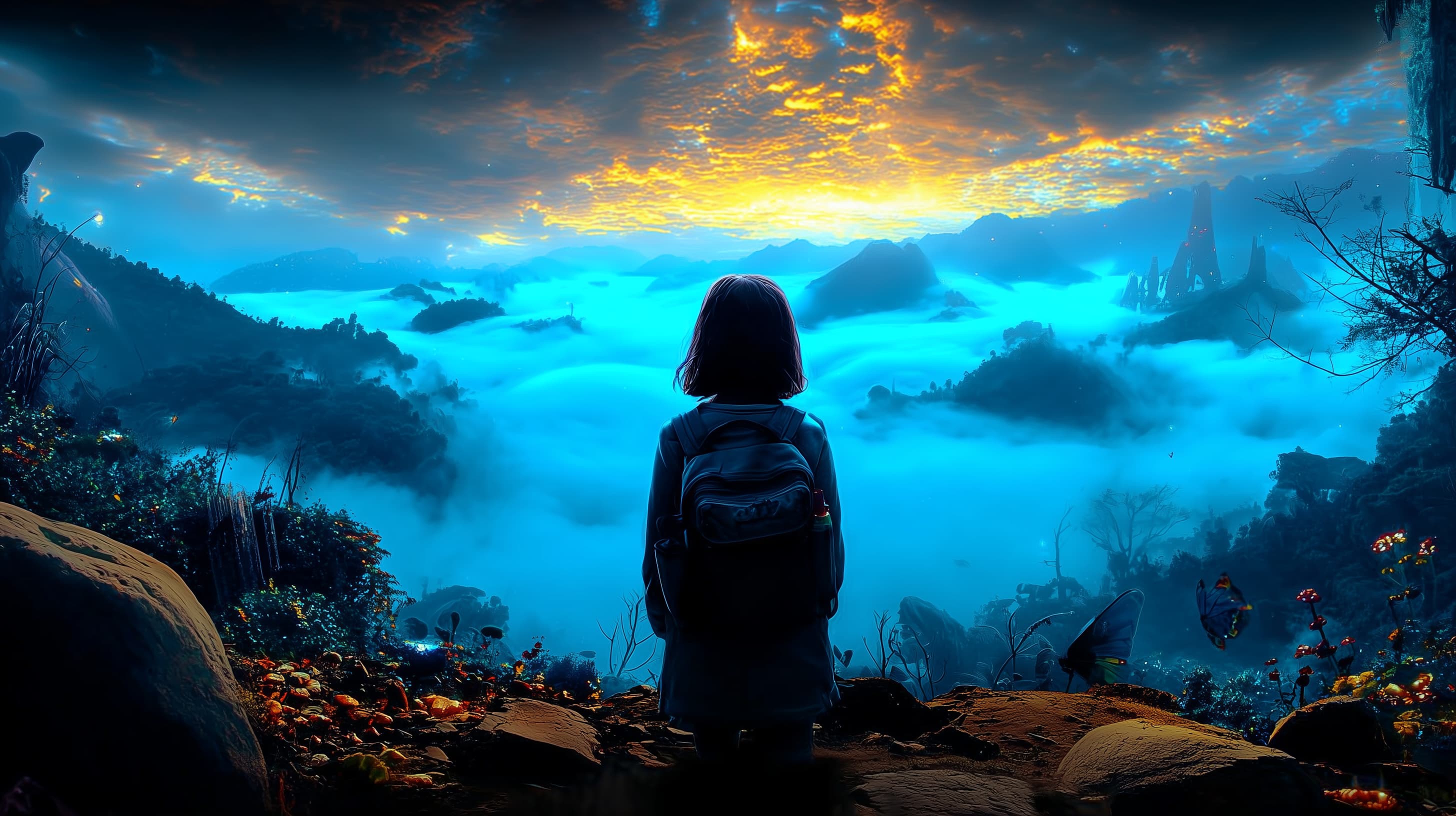 a pic of a girl in a fantasy world