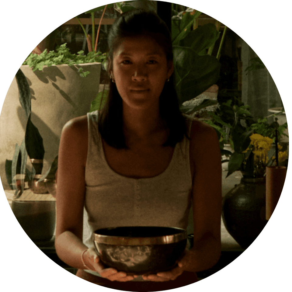 Ice, sound healing practitioner and lead trainer at Kind Garden Bangkok