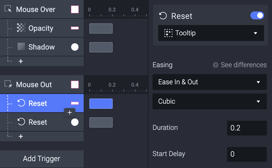 Resetレスポンス  設定１