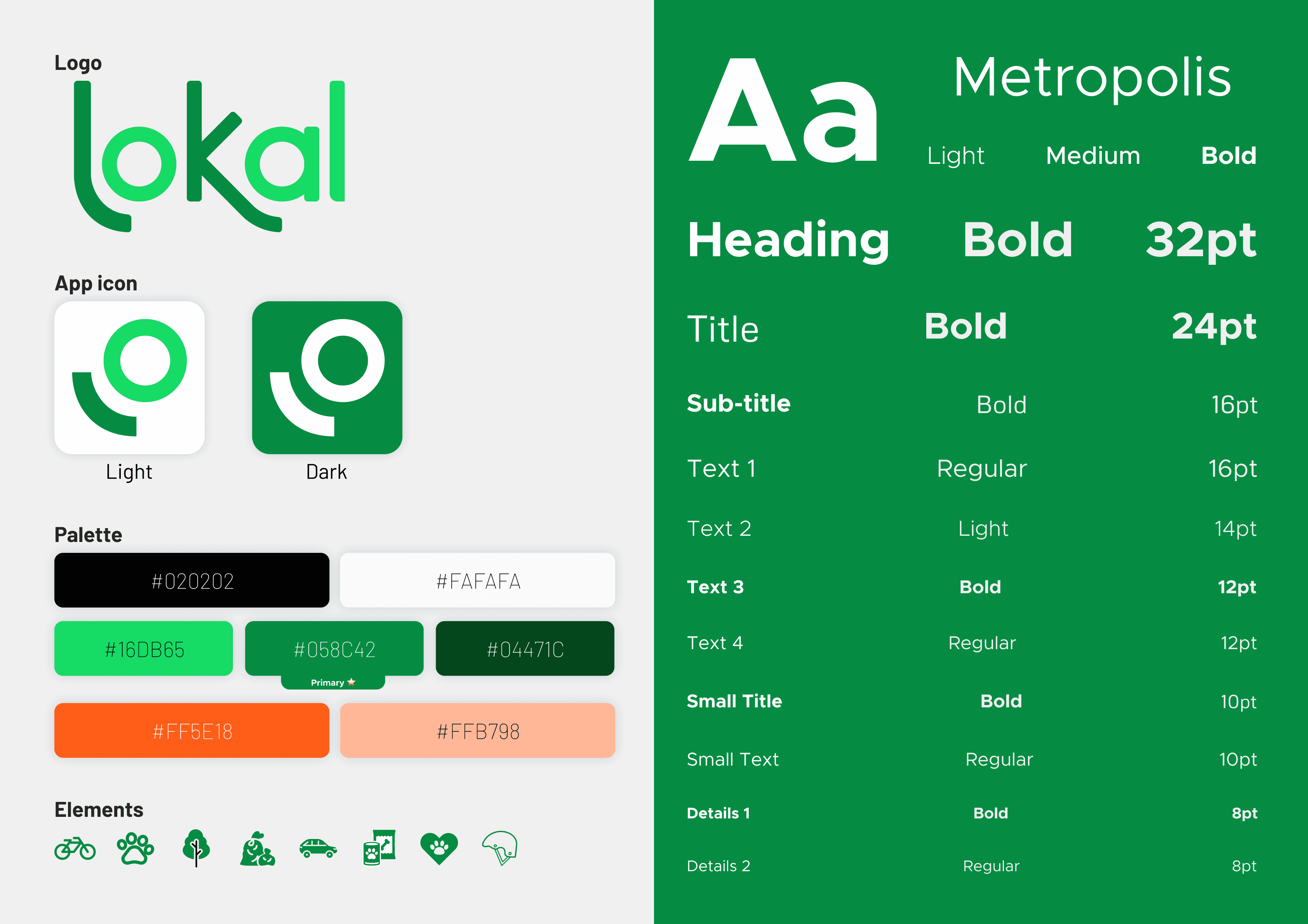 Design System of lokal