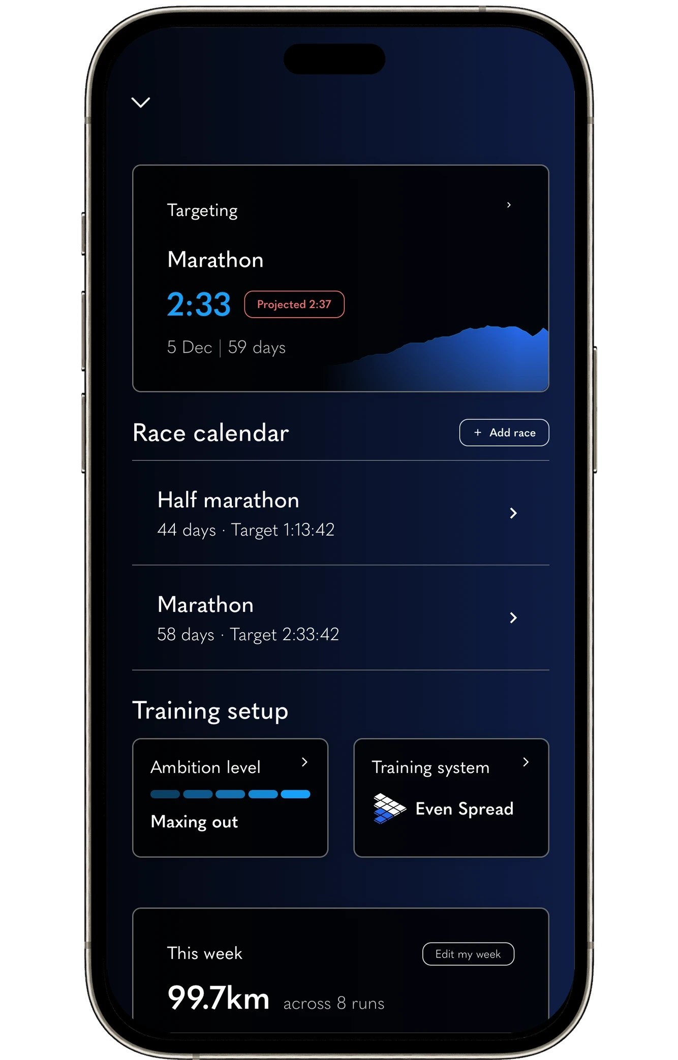 kaizen app race targeting screen
