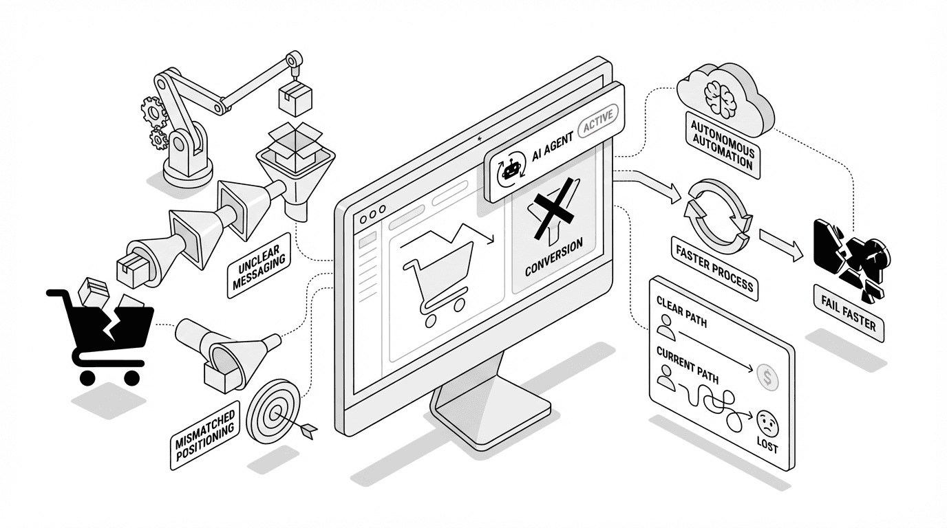 Why AI Agents Won't Fix Your Conversion Problem