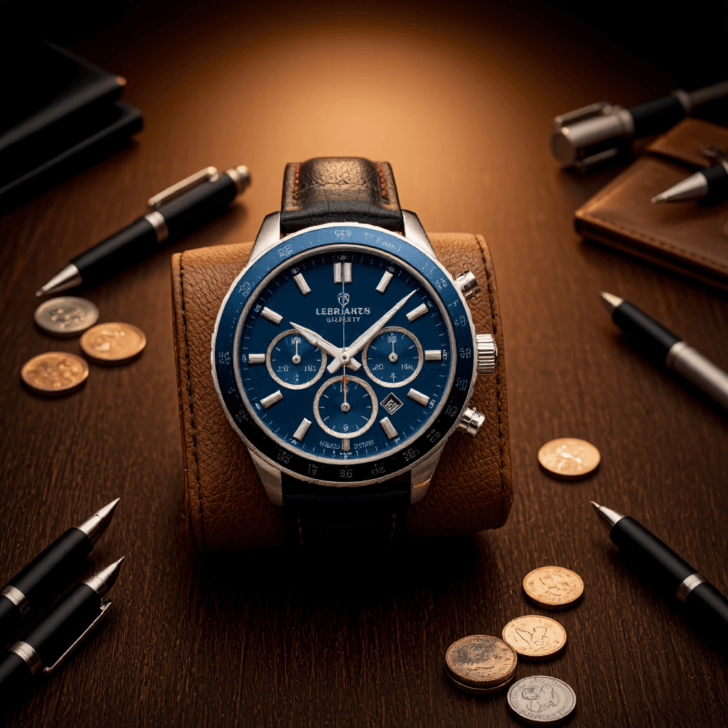 product photography of watch