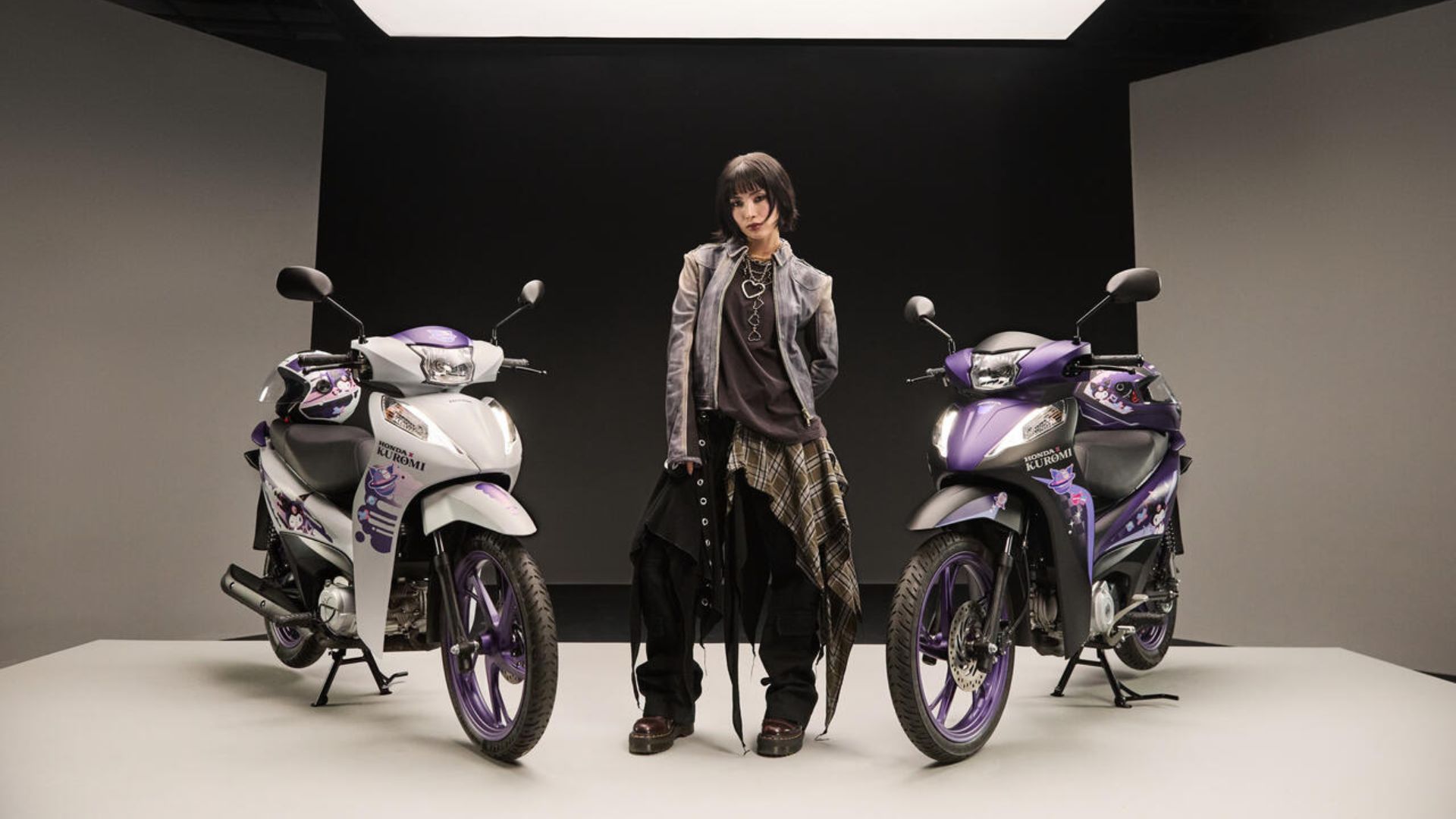 Honda lança motos Biz inspiradas na personagem Kuromi