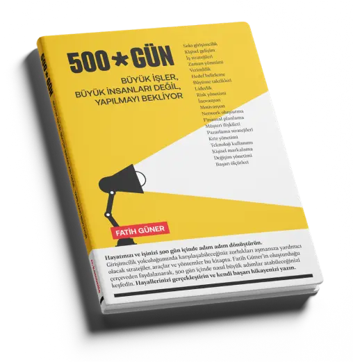 500 Gün kitap kapağı