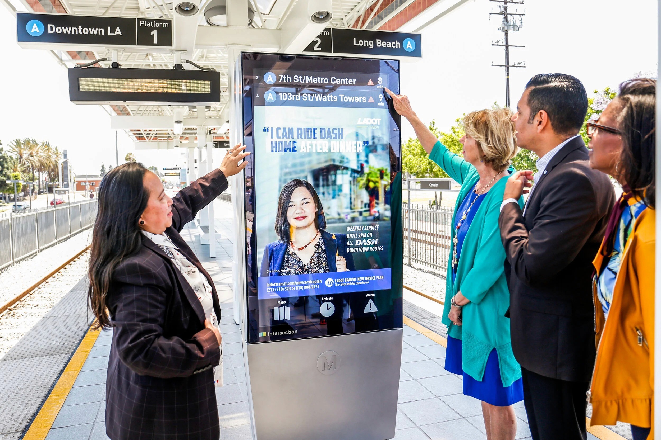 LA Metro Kiosk Deployment